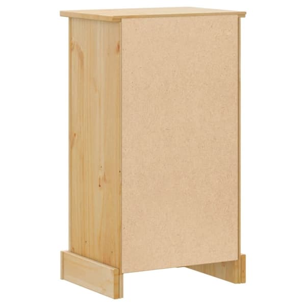 vidaXL Kylpyhuoneen kaappi Corona 45x33x80 cm täysi mänty