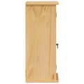 Miniatyrbilde 7 av 11: vidaXL Baderomsskap Corona 45x27x64,5 cm heltre furu
