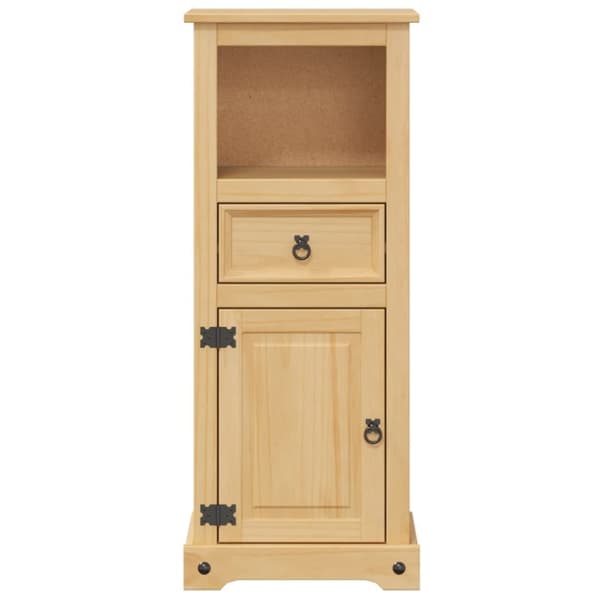 vidaXL Kylpyhuoneen kaappi Corona 45x33x110 cm täysi mänty