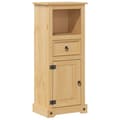 Miniatyrbilde 3 av 11: vidaXL Baderomsskap Corona 45x33x110 cm heltre furu