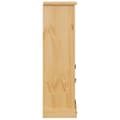 Miniatyrbilde 7 av 11: vidaXL Baderomsskap Corona 45x33x110 cm heltre furu