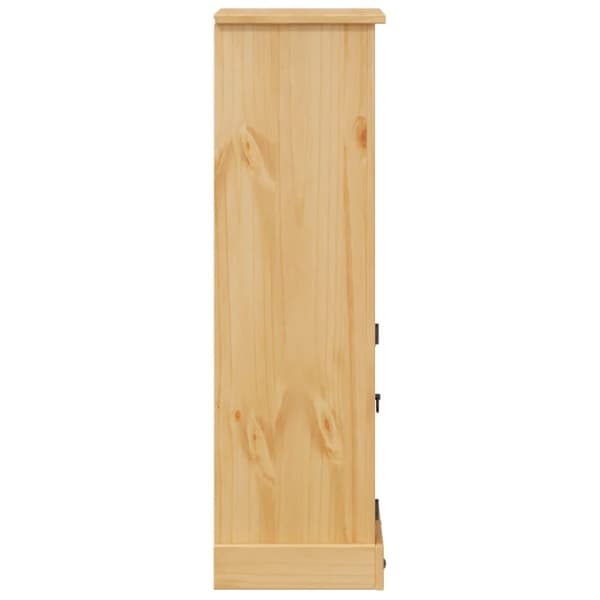 vidaXL Baderomsskap Corona 45x33x110 cm heltre furu