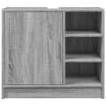 Pikkukuva 5 / 11: vidaXL Allaskaappi harmaa Sonoma 63x29x55 cm tekninen puu