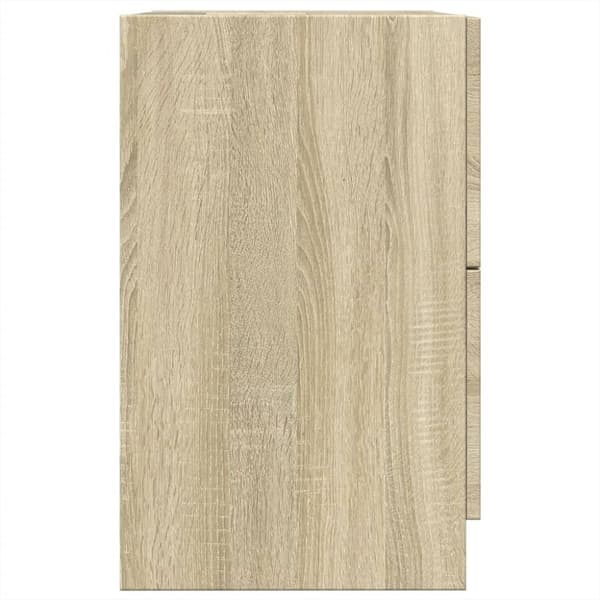 vidaXL Servantskap sonoma eik 40x37x59 cm konstruert tre