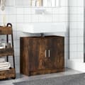 Pikkukuva 4 / 11: vidaXL Allaskaappi savutammi 63x29x55 cm tekninen puu