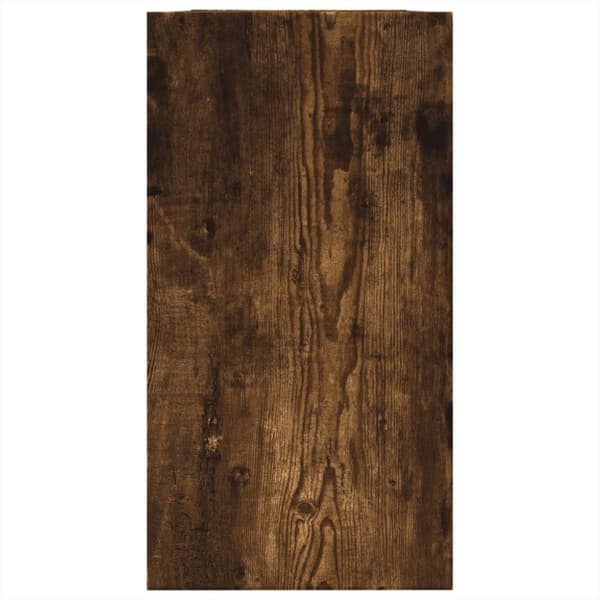 vidaXL Servantskap røkt eik 63x29x55 cm konstruert tre