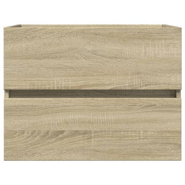 vidaXL Servantskap sonoma eik 60x38,5x45 cm sponplate