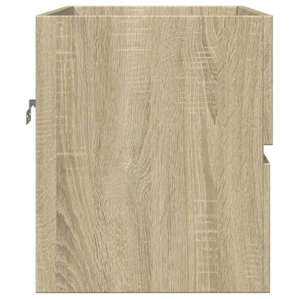 vidaXL Servantskap sonoma eik 60x38,5x45 cm sponplate