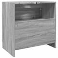 Miniatyrbilde 8 av 11: vidaXL Servantskap grå sonoma 59x37x59 cm konstruert tre