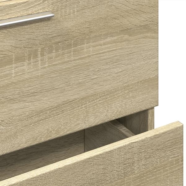 vidaXL Servantskap sonoma eik 59x37x59 cm konstruert tre
