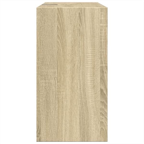 vidaXL Servantskap sonoma eik 63x29x55 cm konstruert tre