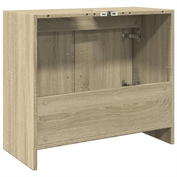 vidaXL Servantskap sonoma eik 63x29x55 cm konstruert tre
