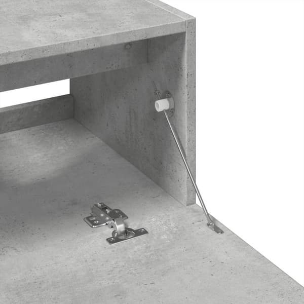 vidaXL underskab til håndvask 59x37x59 cm konstrueret træ betongrå
