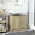 Pikkukuva 4 / 11: vidaXL Allaskaappi Sonoma tammi 63x29x55 cm tekninen puu