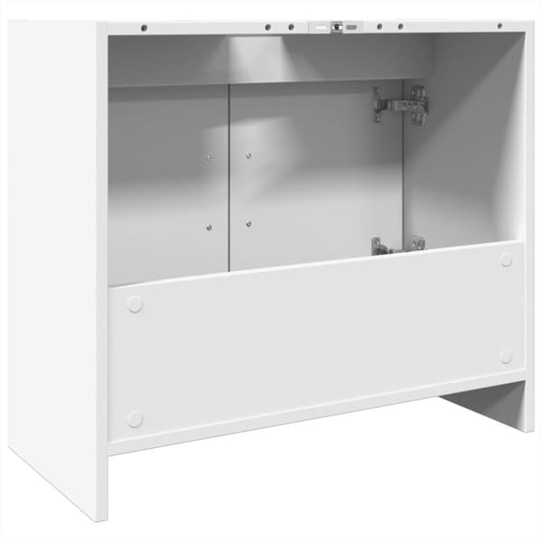 vidaXL underskab til håndvask 63x29x55 cm konstrueret træ hvid