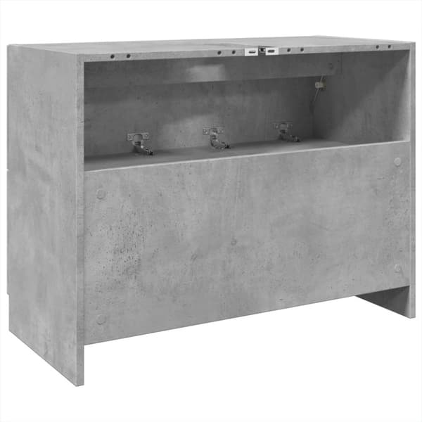 vidaXL underskab til håndvask 78x37x59 cm konstrueret træ betongrå