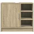 Pikkukuva 5 / 11: vidaXL Allaskaappi Sonoma tammi 63x29x55 cm tekninen puu