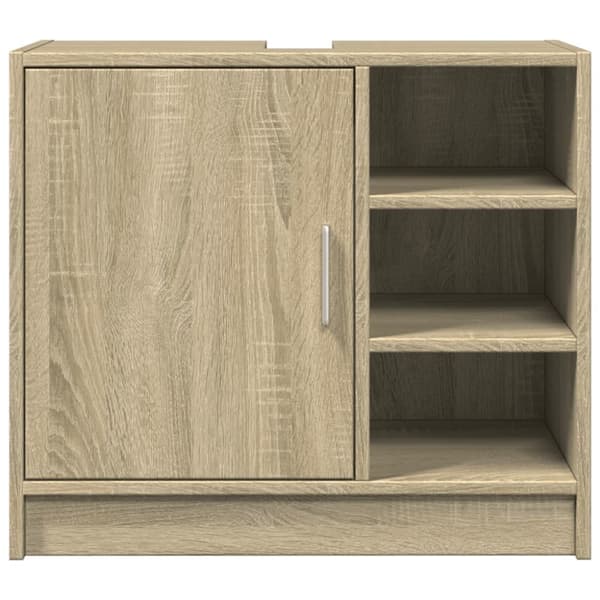 vidaXL Allaskaappi Sonoma tammi 63x29x55 cm tekninen puu