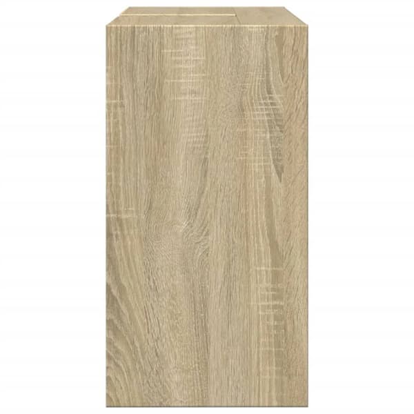 vidaXL Allaskaappi Sonoma tammi 63x29x55 cm tekninen puu