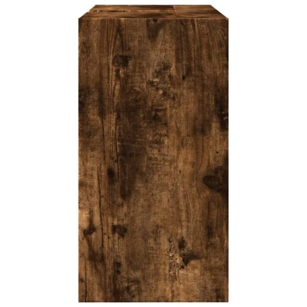 vidaXL Allaskaappi savutammi 63x29x55 cm tekninen puu