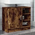 Pikkukuva 2 / 11: vidaXL Allaskaappi savutammi 63x29x55 cm tekninen puu