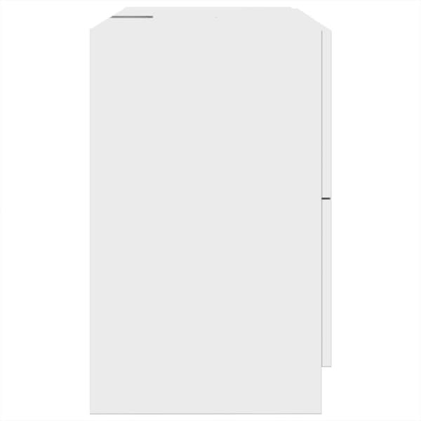 vidaXL underskab til håndvask 78x37x59 cm konstrueret træ hvid