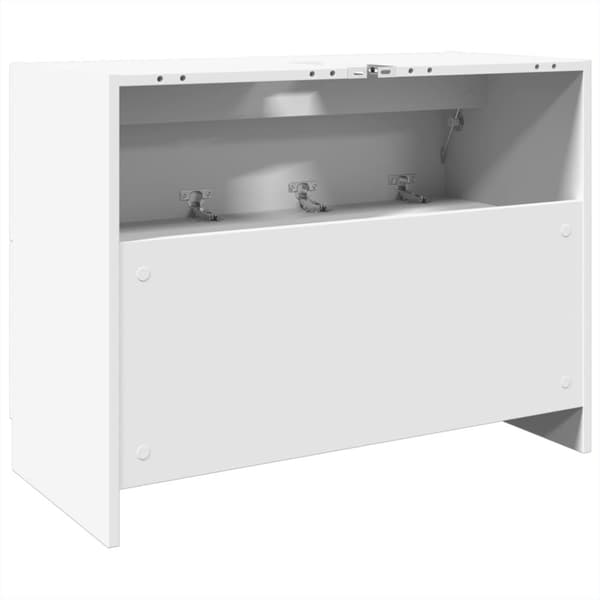 vidaXL underskab til håndvask 78x37x59 cm konstrueret træ hvid