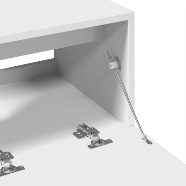 vidaXL underskab til håndvask 78x37x59 cm konstrueret træ hvid