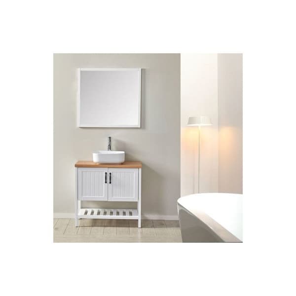 Vitt badrumsset 80 cm