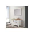 Miniatyrbild 1 av 6: Vitt badrumsset 100 cm
