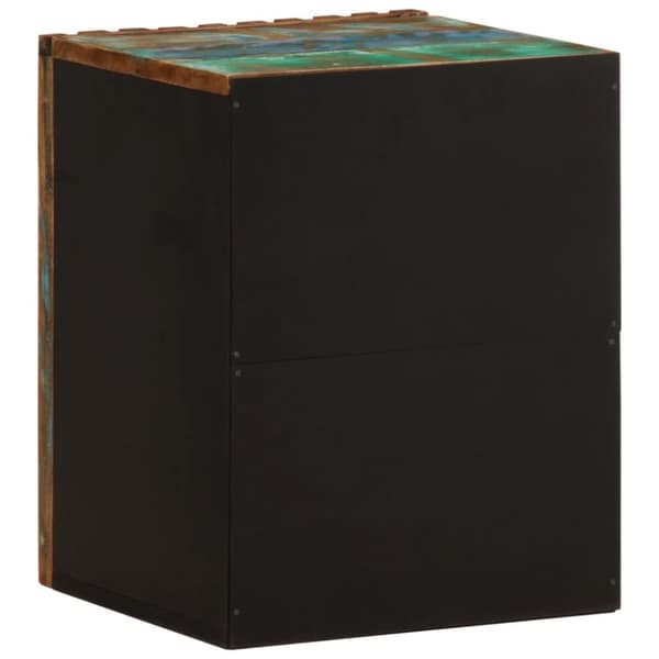 vidaXL Veggmontert servantskap 38x34x48 cm heltre akasie