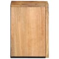 Miniatyrbilde 4 av 11: vidaXL Veggmontert servantskap 38x34x48 cm grov heltre mango