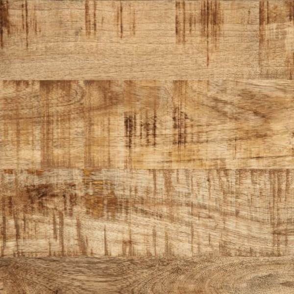 vidaXL Veggmontert servantskap 38x34x48 cm grov heltre mango
