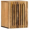 Miniatyrbilde 1 av 11: vidaXL Veggmontert servantskap 38x34x48 cm grov heltre mango