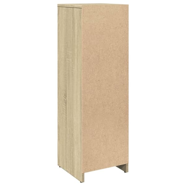 vidaXL Baderomsskap sonoma eik 30x30x95 cm sponplate
