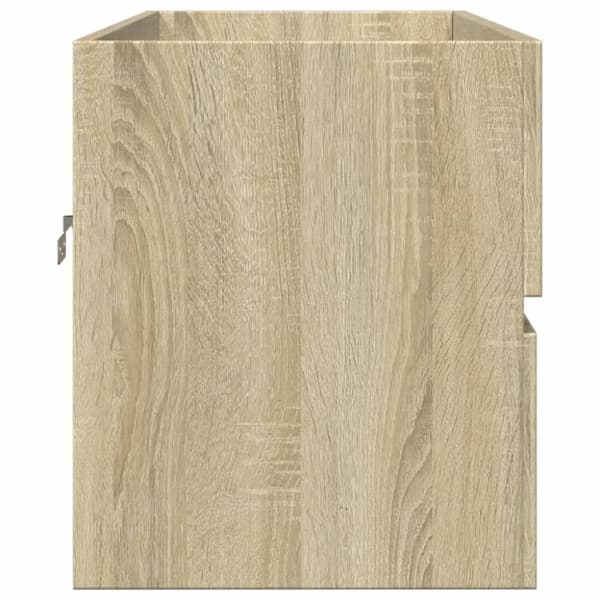 vidaXL Allaskaappi Sonoma-tammi 90x38,5x45 cm lastulevy