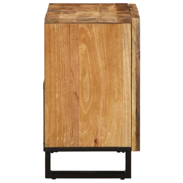 vidaXL Servantskap 62x34x58 cm grov heltre mango