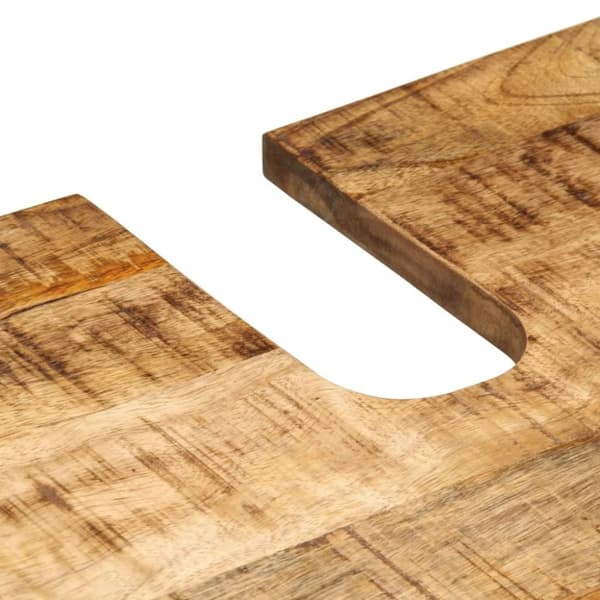 vidaXL Servantskap 62x34x58 cm grov heltre mango