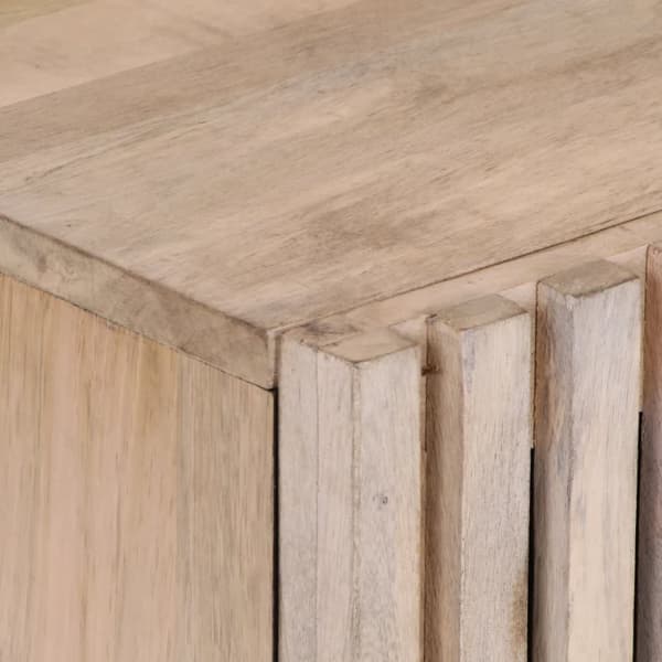 vidaXL Baderomsskap 38x34x58 cm heltre mango