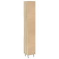 Miniatyrbilde 7 av 11: vidaXL Baderomsskap sonoma eik 30x30x190 cm konstruert tre
