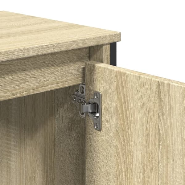 vidaXL underskab til håndvask 60x35x60 cm konstrueret træ sonoma-eg