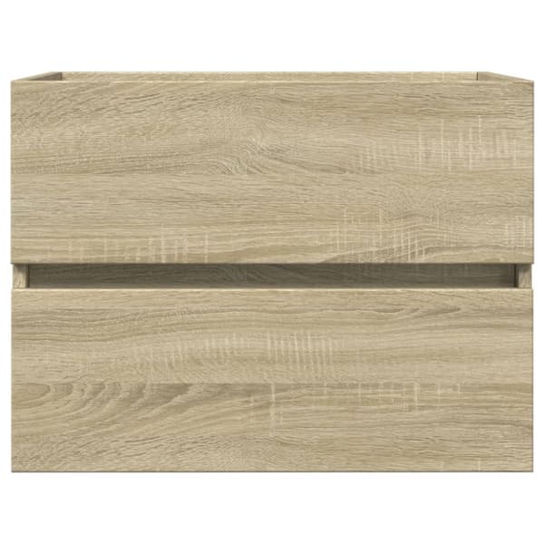 Tvättställsskåp sonoma-ek 60x38,5x45 cm spånskiva