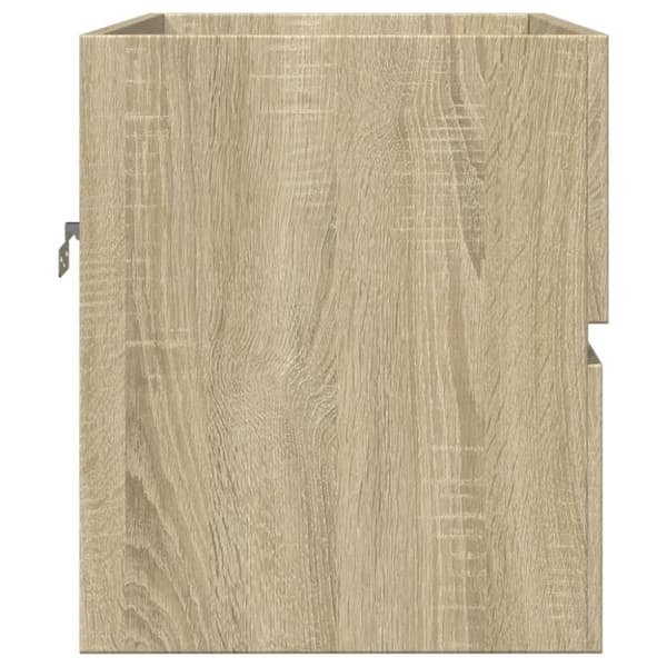 Tvättställsskåp sonoma-ek 60x38,5x45 cm spånskiva