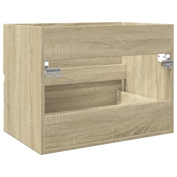 Tvättställsskåp sonoma-ek 60x38,5x45 cm spånskiva