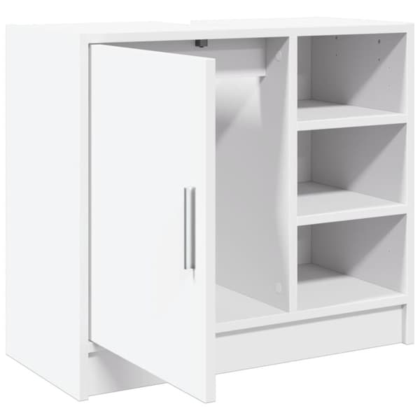 underskab til håndvask 63x29x55 cm konstrueret træ hvid
