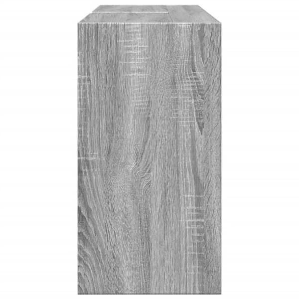 Allaskaappi harmaa Sonoma 90x29x55 cm tekninen puu