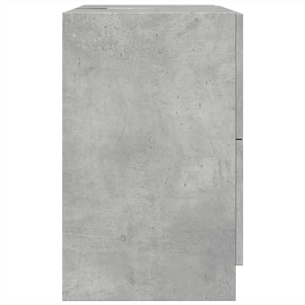 underskab til håndvask 59x37x59 cm konstrueret træ betongrå