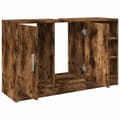 Miniatyrbillede 5 af 10: underskab til håndvask 90x29x55 cm konstrueret træ røget eg