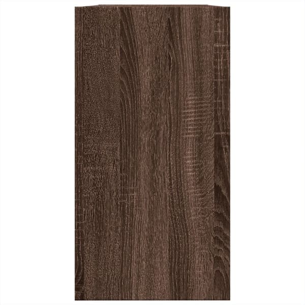 Tvättställsskåp brun ek 63x29x55 cm konstruerat trä