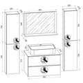 Miniatyrbilde 4 av 4: LendasXLBL baderomsinnredning 5 deler hvit.